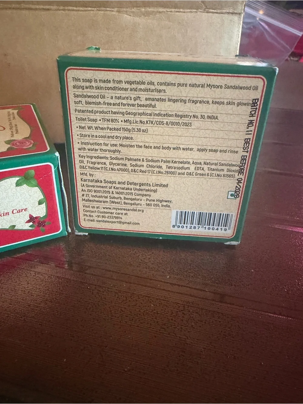 Sandalwood Soap (Lot Of 2)